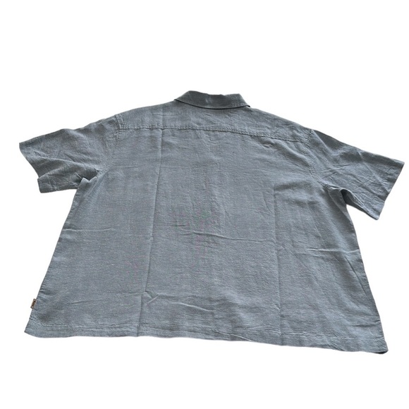 Tentree | Hemp Resort Short Sleeve Button Down Shirt - Size XL - Picture 2 of 12